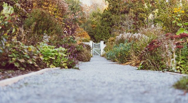 allée de jardin