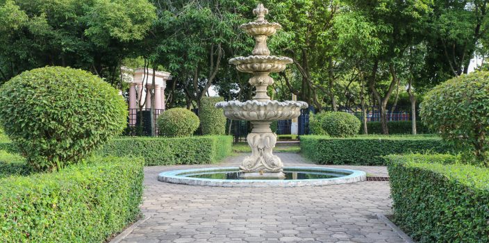 Où placer une fontaine de jardin ?